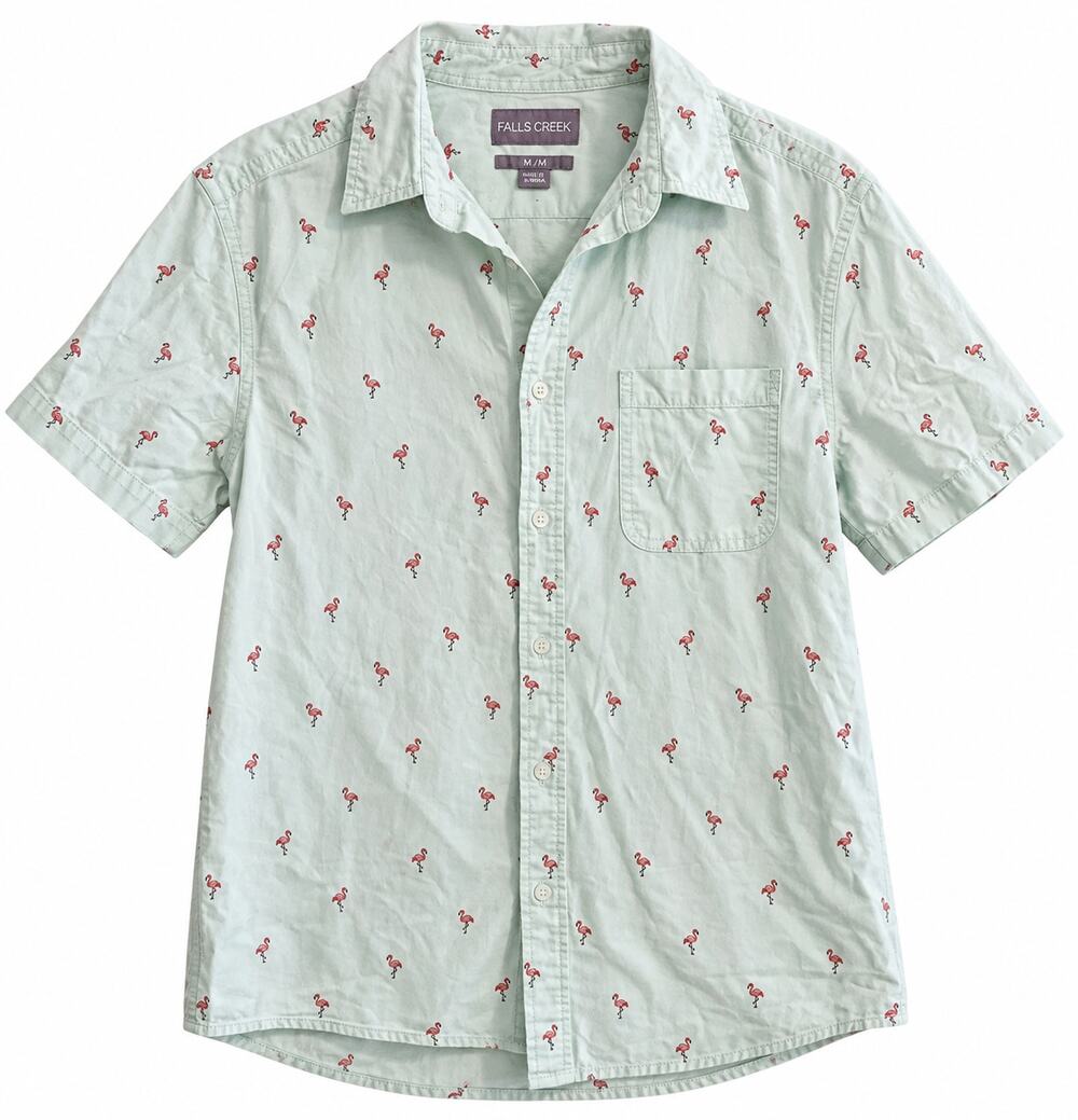 Falls Creek Men's Button Up Shirt Size Medium